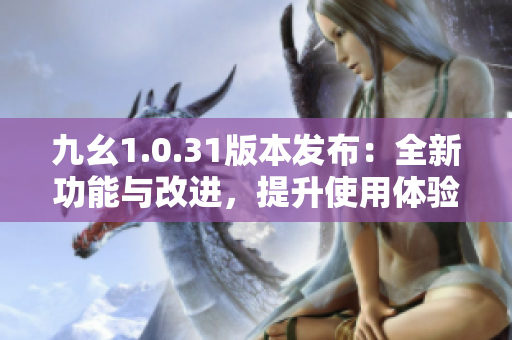 九幺1.0.31版本發(fā)布：全新功能與改進，提升使用體驗